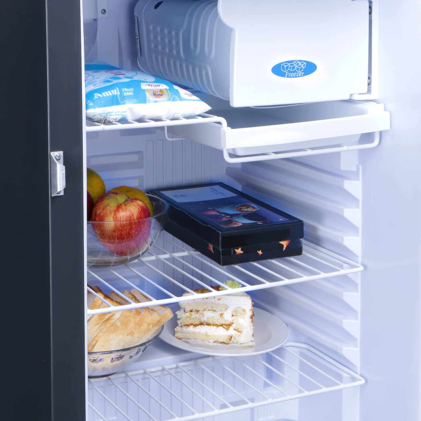 Godrej 99 L 1 Star Direct Cool Single Door Refrigerator (RD CHAMP 114A 13 WRF ST GR, Steel Grey, Wired Shelves)