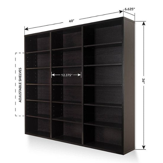 Atlantic - Oskar 540 Wall Mounted Media Storage Cabinet