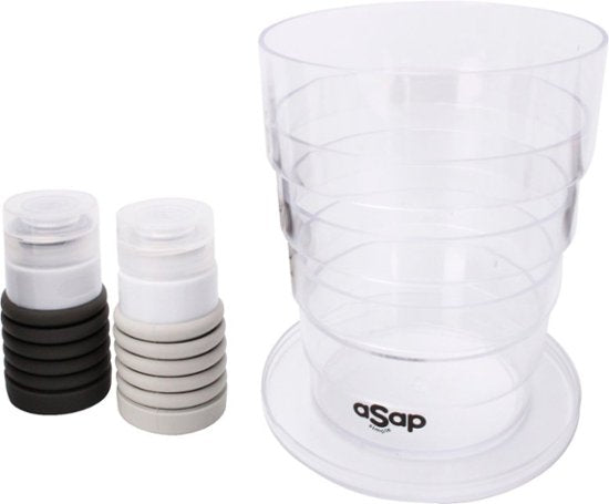 ASAP Simple - Eco Friendly Travel Kit - Gray