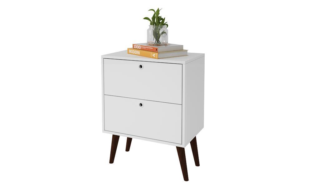 Accentuations by Manhattan Comfort Taby 2 Drawer Nightstand