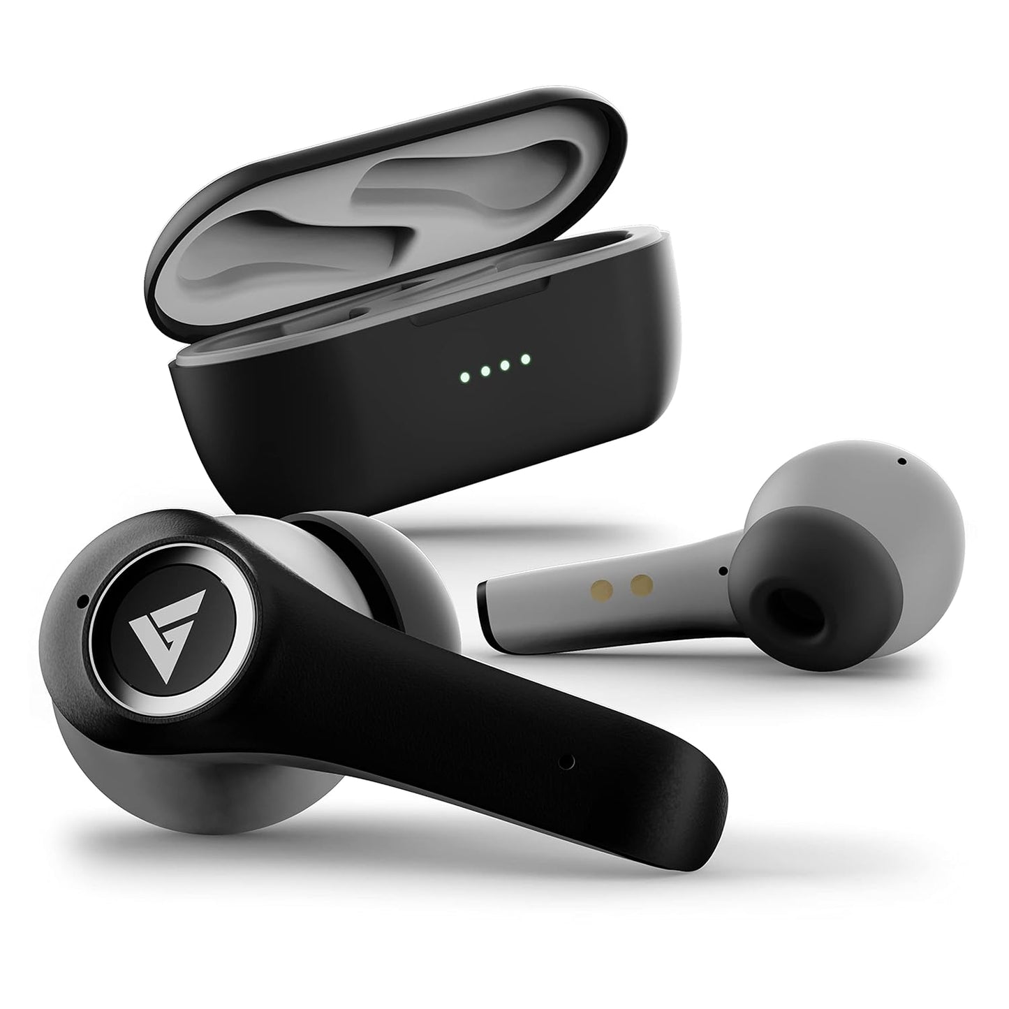 boAt [New Launch] Airdopes 800 HiDef, Hires Audio LDAC, 4Mic ENx, App Support, ASAP Charge, IPX5, Low Latency, Dual Pairing, BTv5.3, Bluetooth Earbuds, TWS Ear Buds Wireless Earphones(Gunmetal Grey)