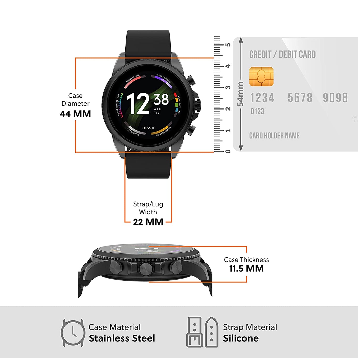 Fossil Gen 6 Smartwatch Black