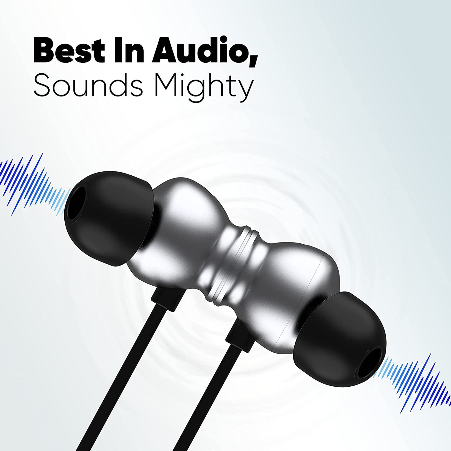 Mivi Collar Flash Pro Bluetooth Earphones with mic