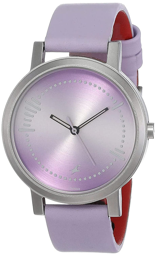 Fastrack Sunburn Analog Purple Dial Women's Watch-6213SL02 / 6213SL02/NP6213SL02