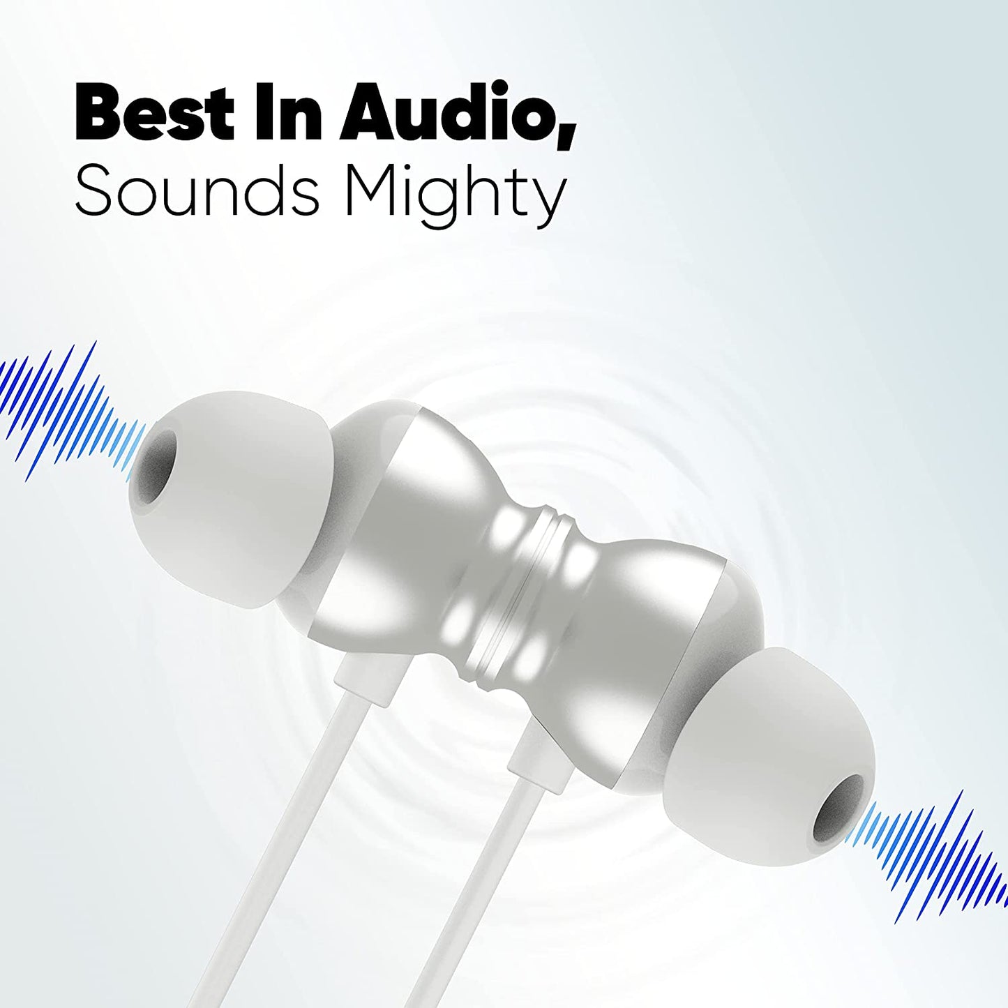 Mivi Collar Flash Pro Bluetooth Earphones with mic