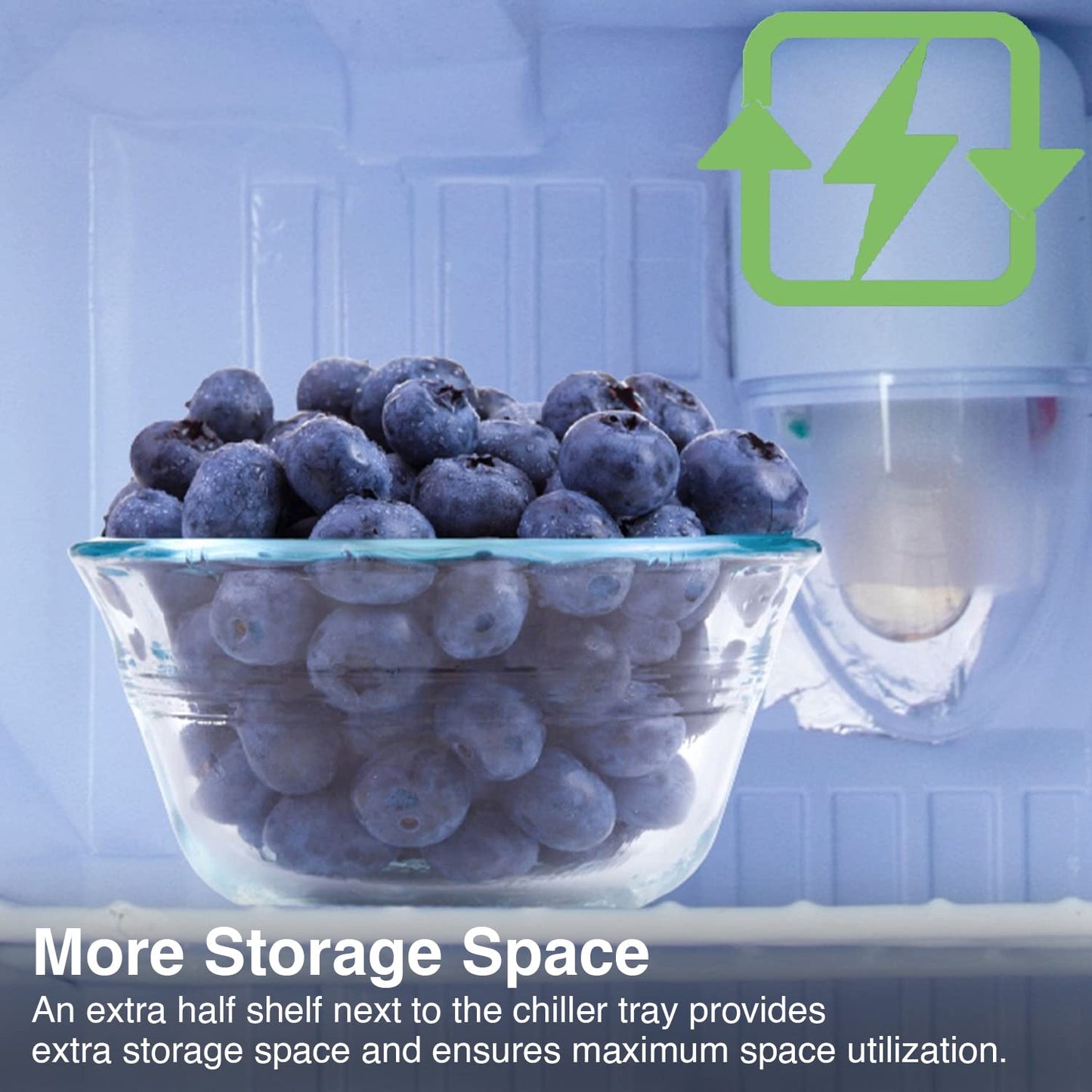 Godrej 99 L 1 Star Direct Cool Single Door Refrigerator (RD CHAMP 114A 13 WRF ST GR, Steel Grey, Wired Shelves)