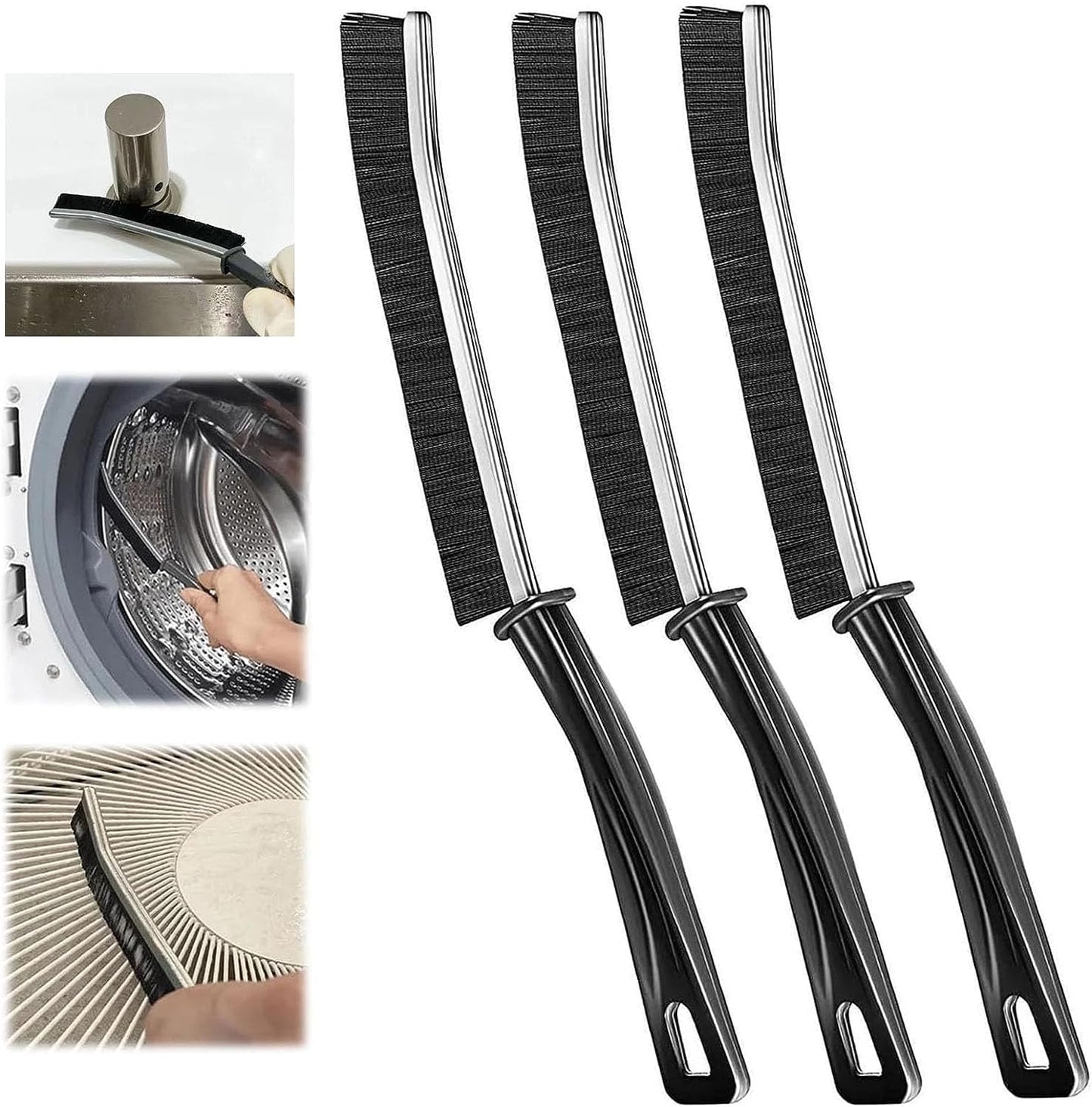 RYLAN Gap Cleaning Brush, Bathroom Gap Cleaning Brush, Clean The Dead Corners of Bathroom Kitchen Tiles, Window Slots, Multi-Purpose Door