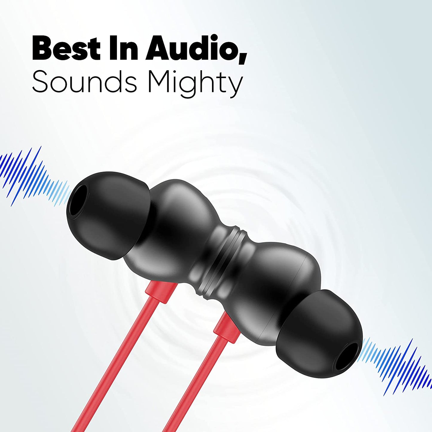 Mivi Collar Flash Pro Bluetooth Earphones with mic