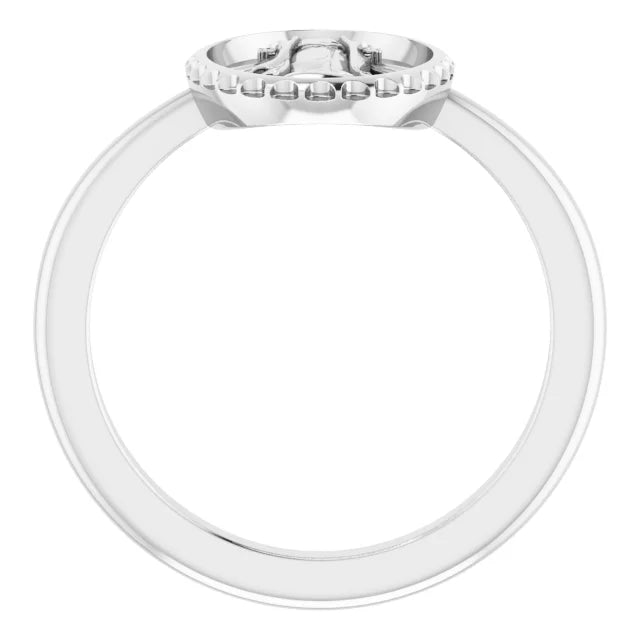 Sterling Silver Miraculous Medal Ring