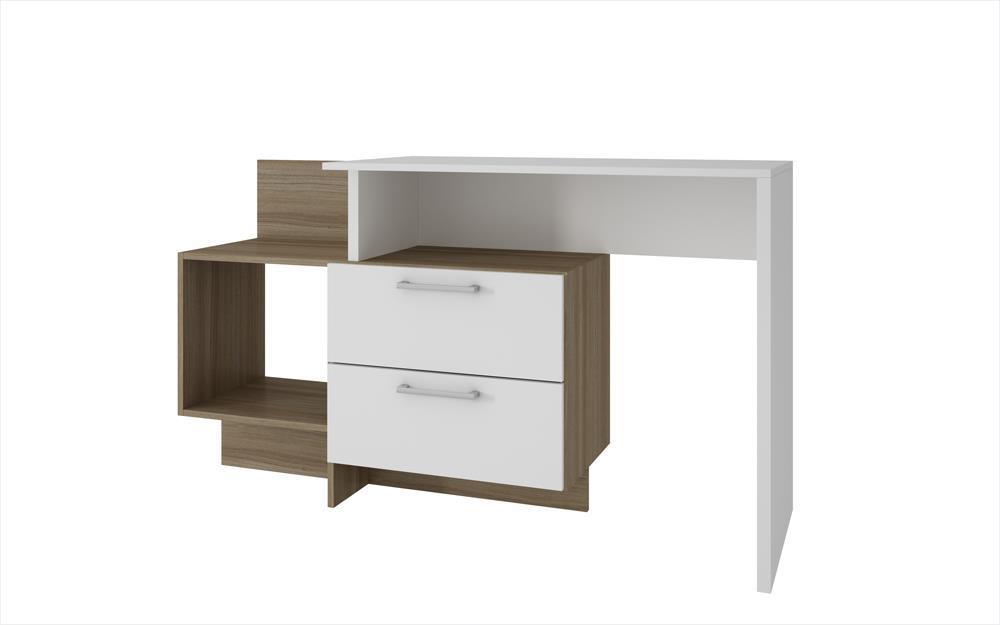 Accentuations by Manhattan Comfort Teramo Home Desk with 1 Shelves