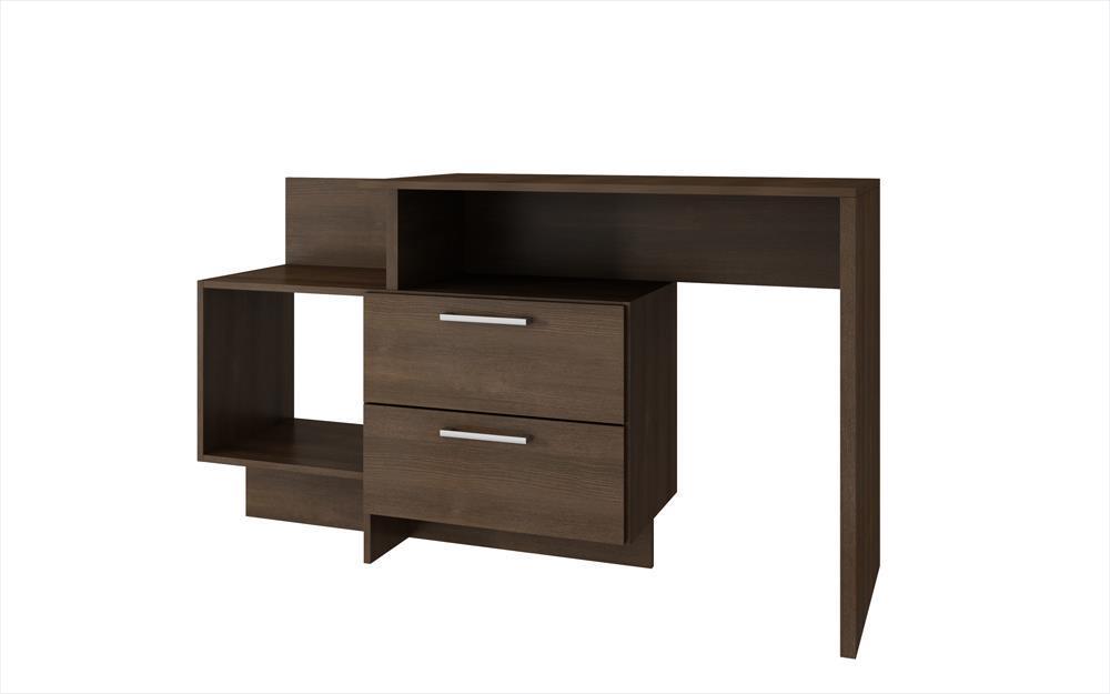 Accentuations by Manhattan Comfort Teramo Home Desk with 1 Shelves