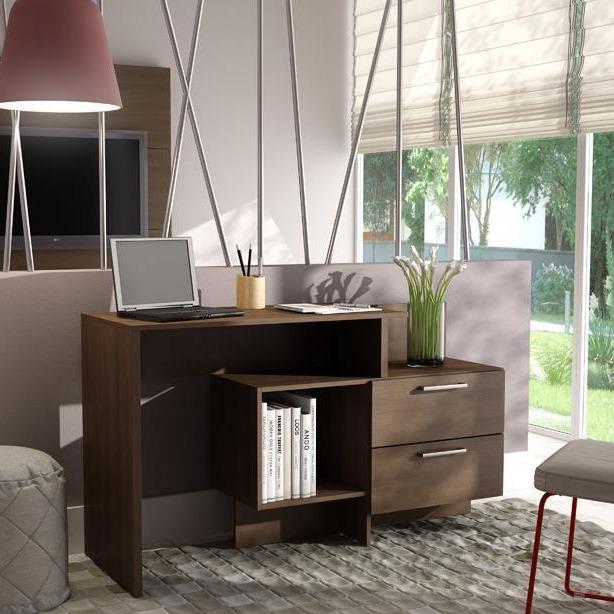 Accentuations by Manhattan Comfort Teramo Home Desk with 1 Shelves