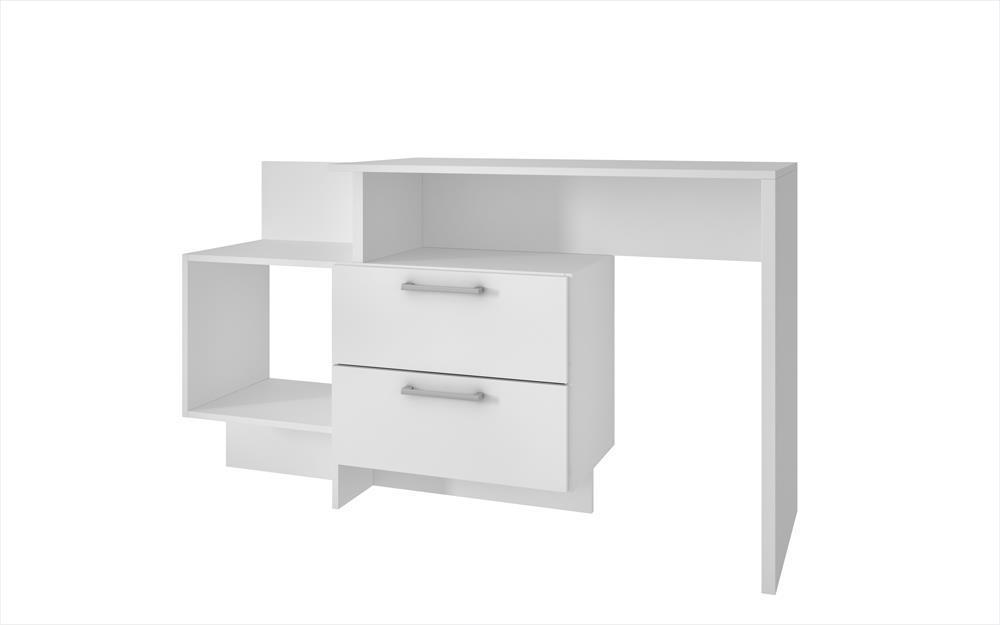 Accentuations by Manhattan Comfort Teramo Home Desk with 1 Shelves