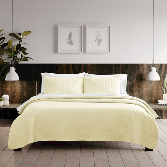 Urban Loft - Espiga Quilt set -Yellow