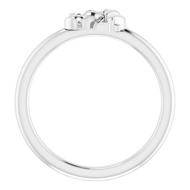 Sterling Silver Youth Unicorn Ring