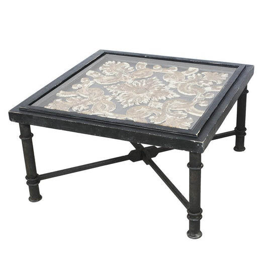 A&B Home Arabesque Square Cocktail Table