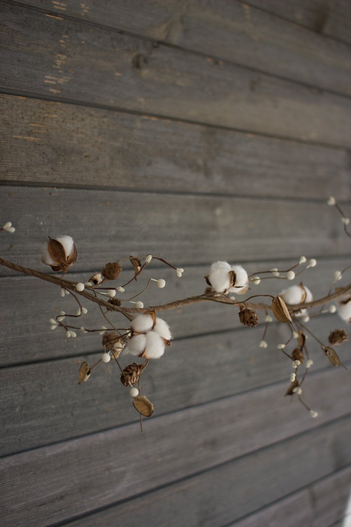 Kalalou Cotton Christmas Garland Set of 22