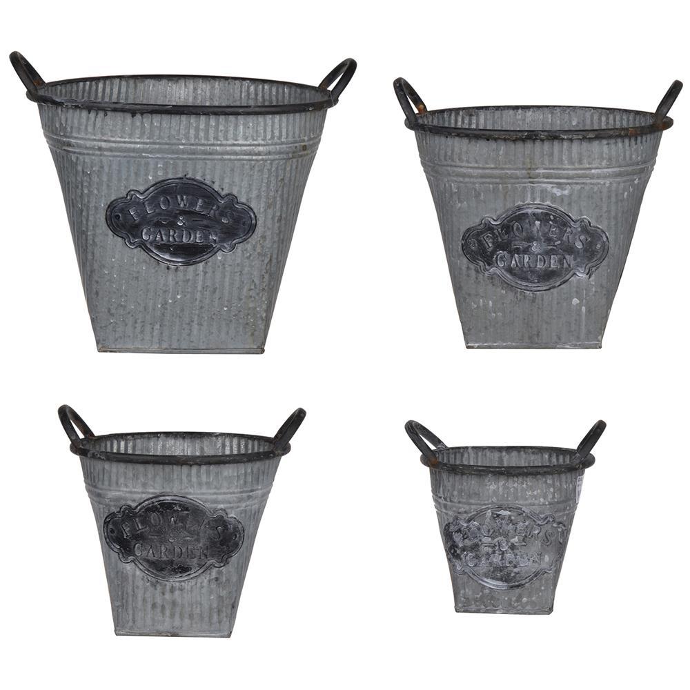 A&B Home Flowers Oval Planters - Set Of 4