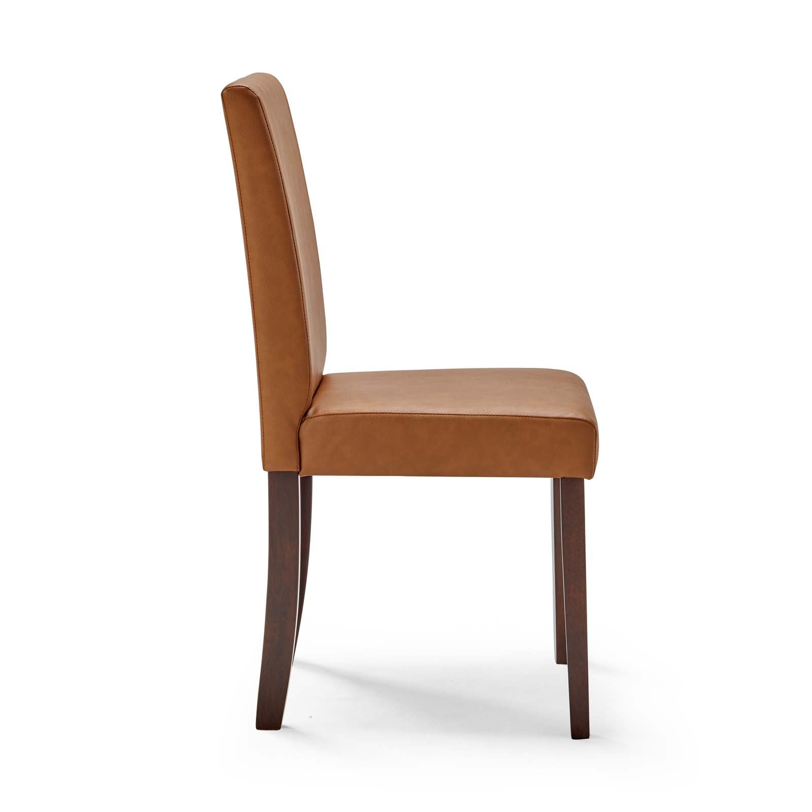 Prosper 5 Piece Faux Leather Dining Set By Modway | Dining Sets | Modishstore-14