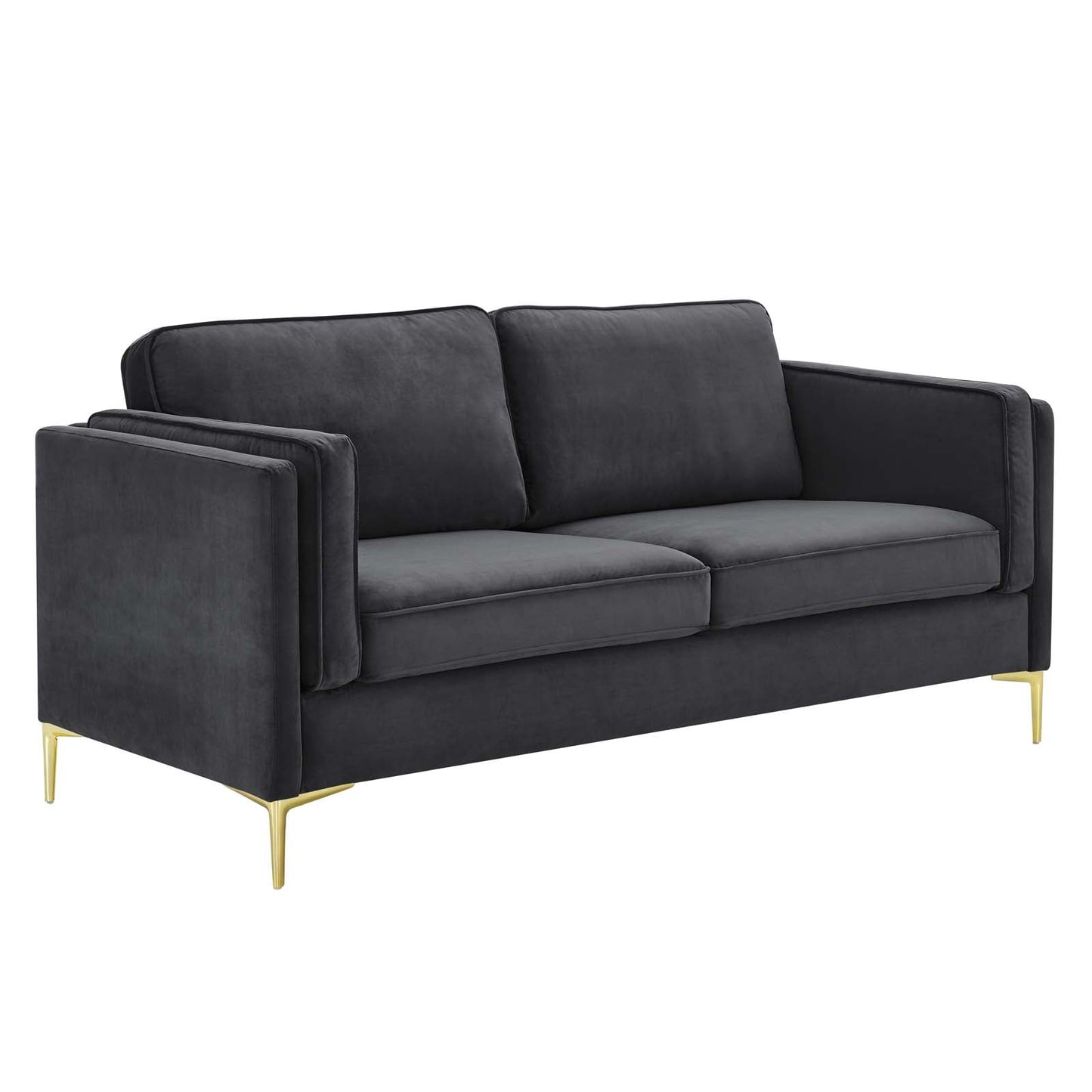Kaiya Performance Velvet Sofa By Modway | Sofas | Modishstore-8