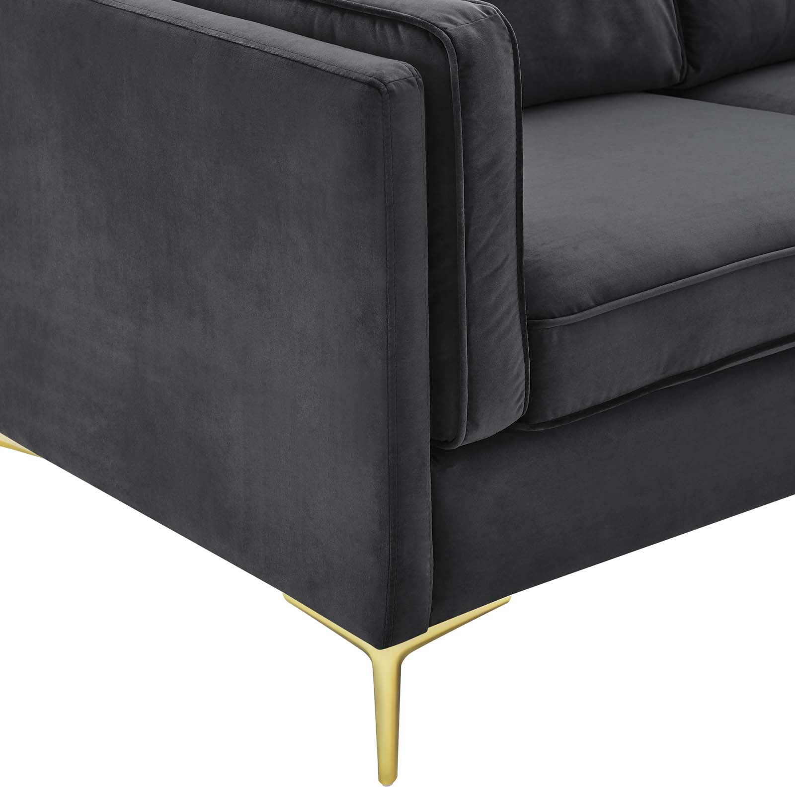 Kaiya Performance Velvet Sofa By Modway | Sofas | Modishstore-10