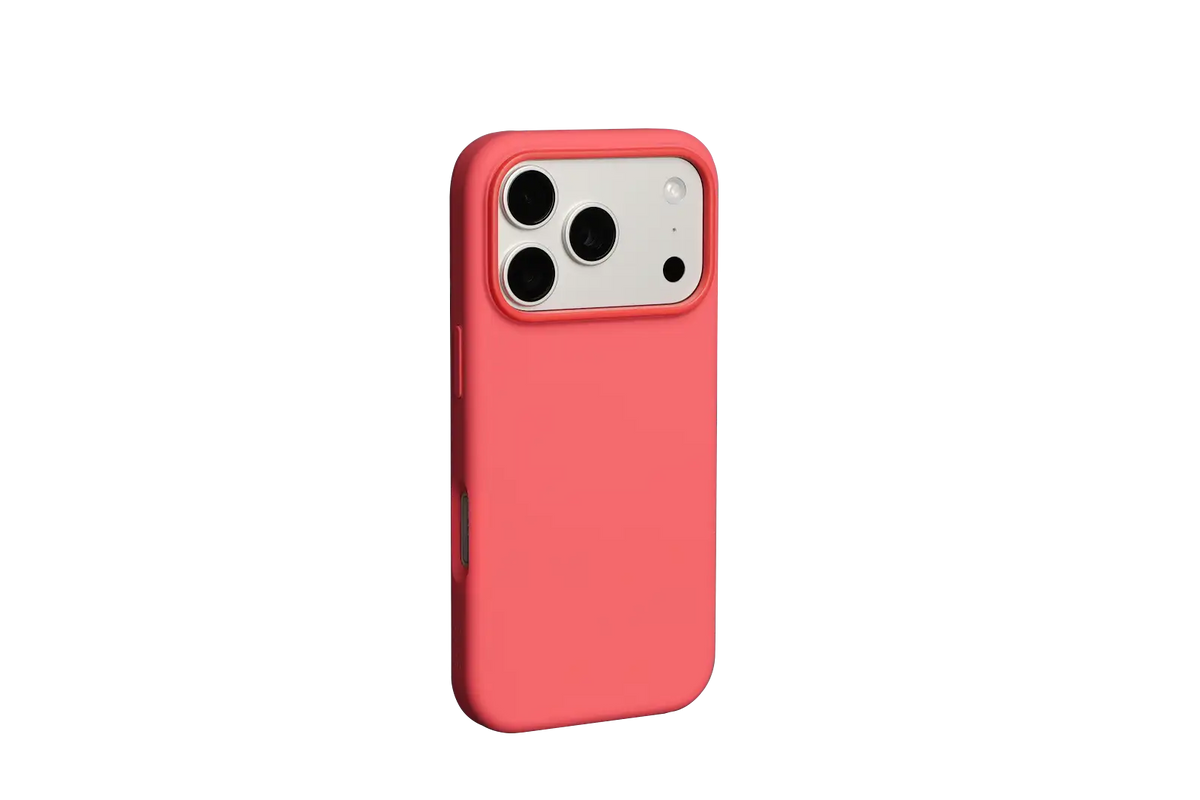 TEKNE Silicone MagSafe Case for iPhone 17 Pro-Pink