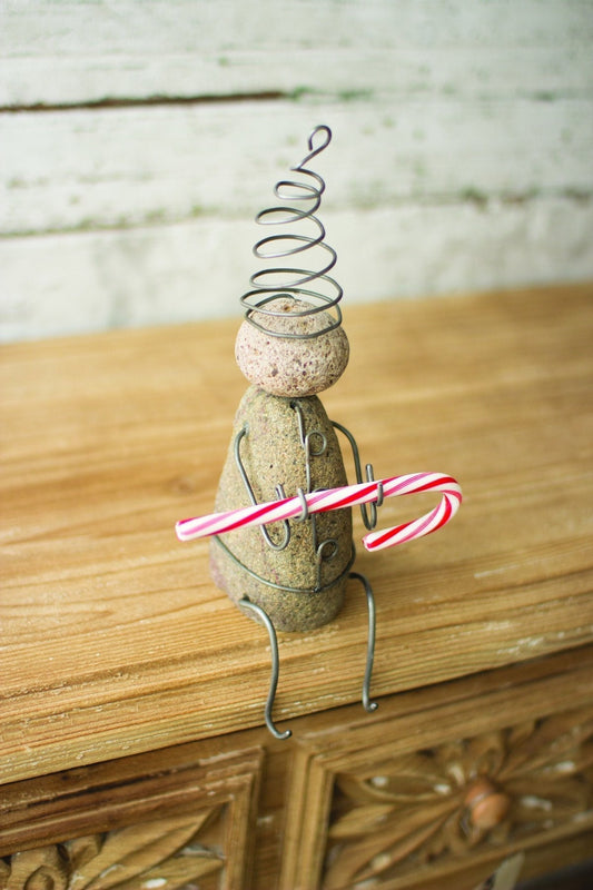 Kalalou Candy Cane Elf Shelf Sitter (Set of 2)6