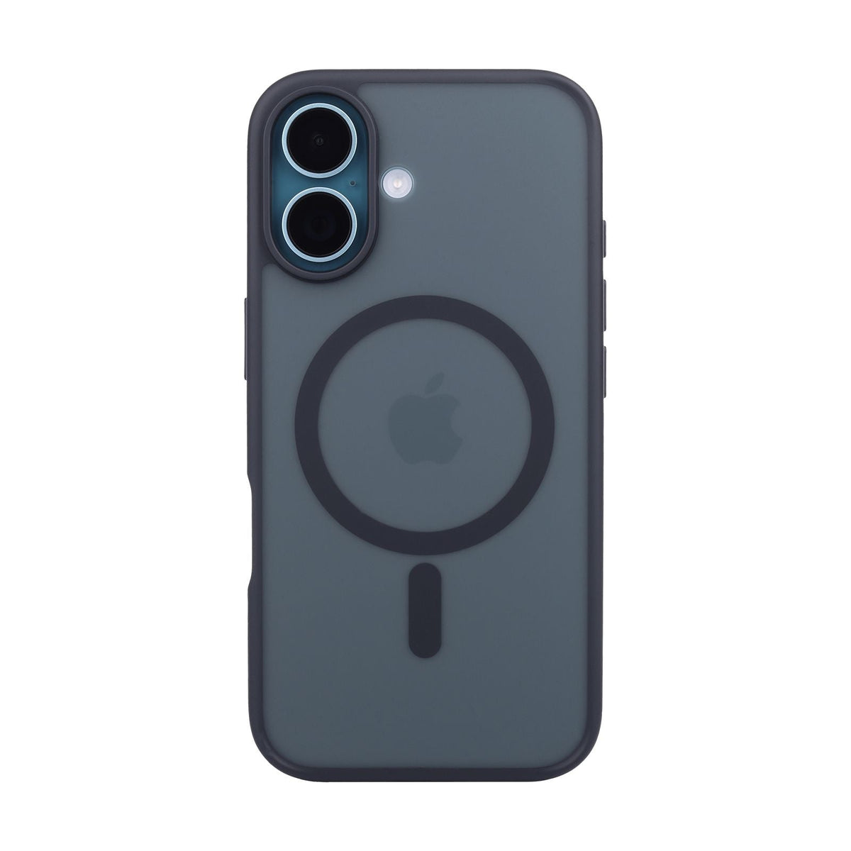 Tekne Matt MagSafe Case for iPhone 16 | Matte Finish | MagSafe Compatible & Scratch-Resistant - Black