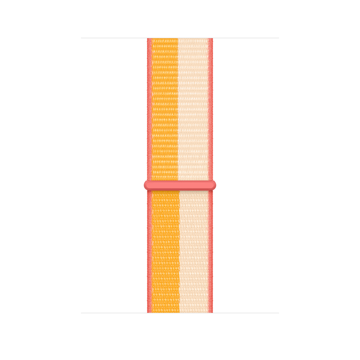 45mm Maize/White Sport Loop