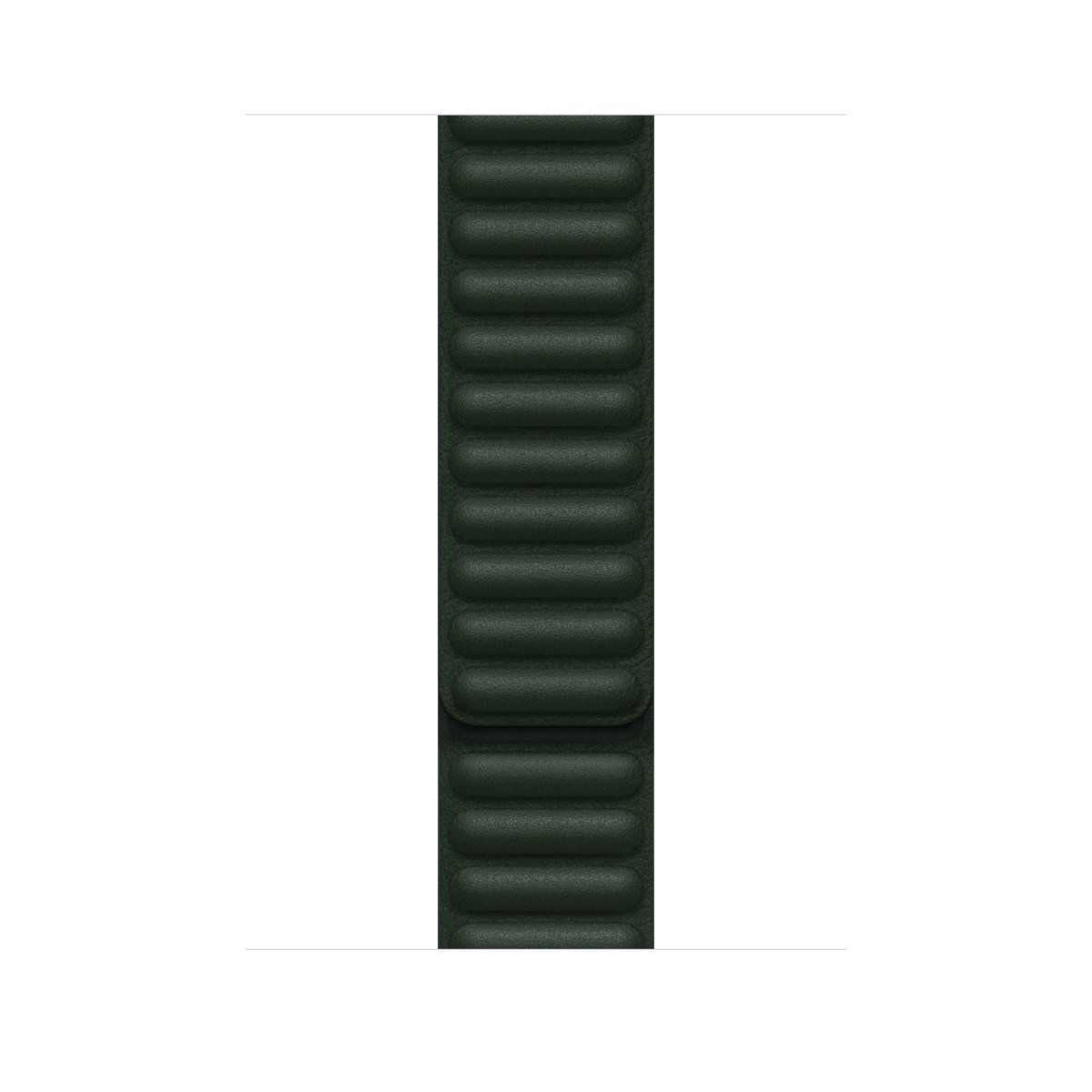 45mm Sequoia Green Leather Link - S/M