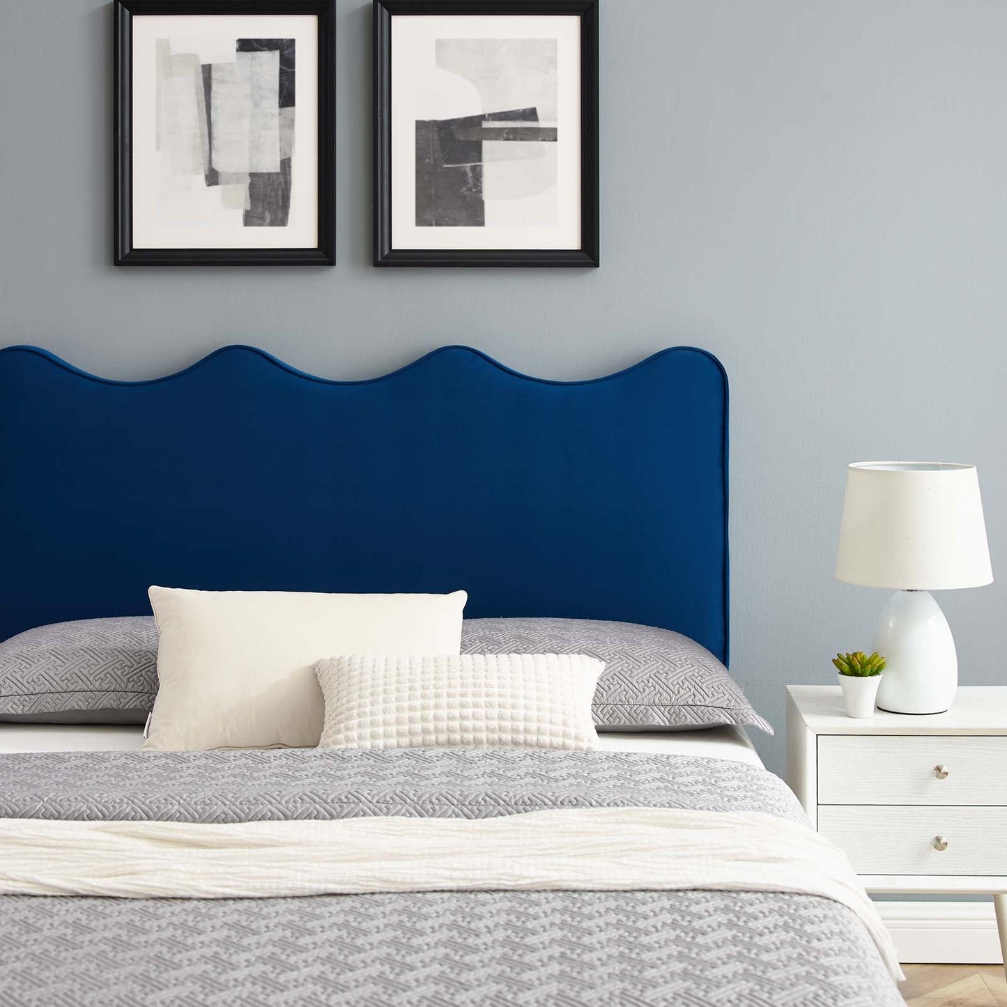 Current Performance Velvet Twin Platform Bed By Modway - MOD-6729-CHA | Beds |  Modishstore - 46