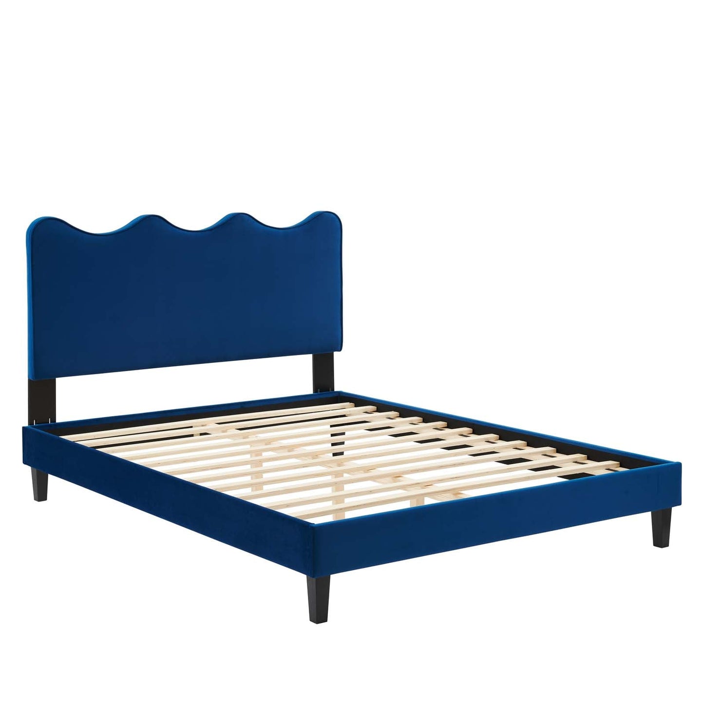 Current Performance Velvet Twin Platform Bed By Modway - MOD-6729-CHA | Beds |  Modishstore - 50
