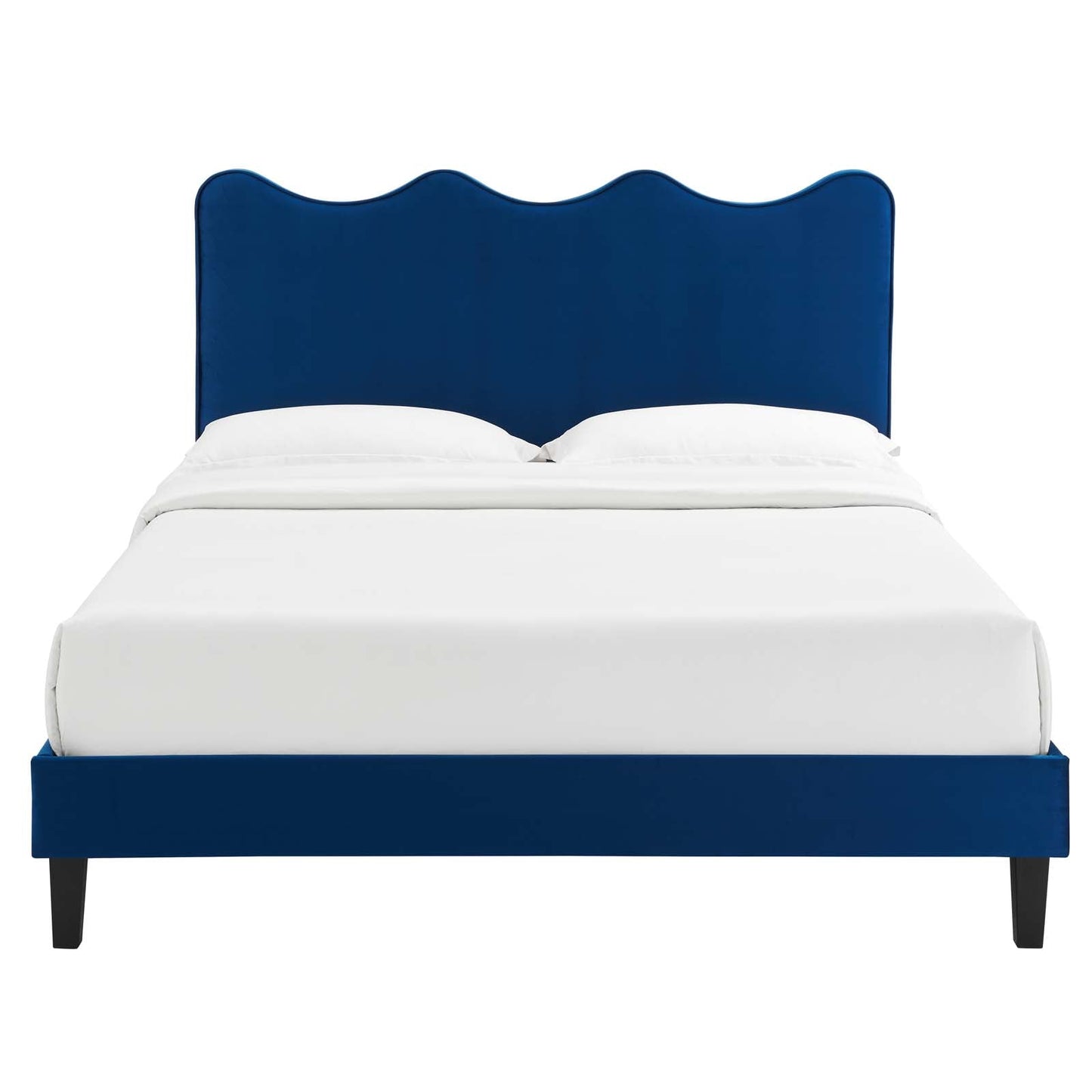 Current Performance Velvet Twin Platform Bed By Modway - MOD-6729-CHA | Beds |  Modishstore - 52