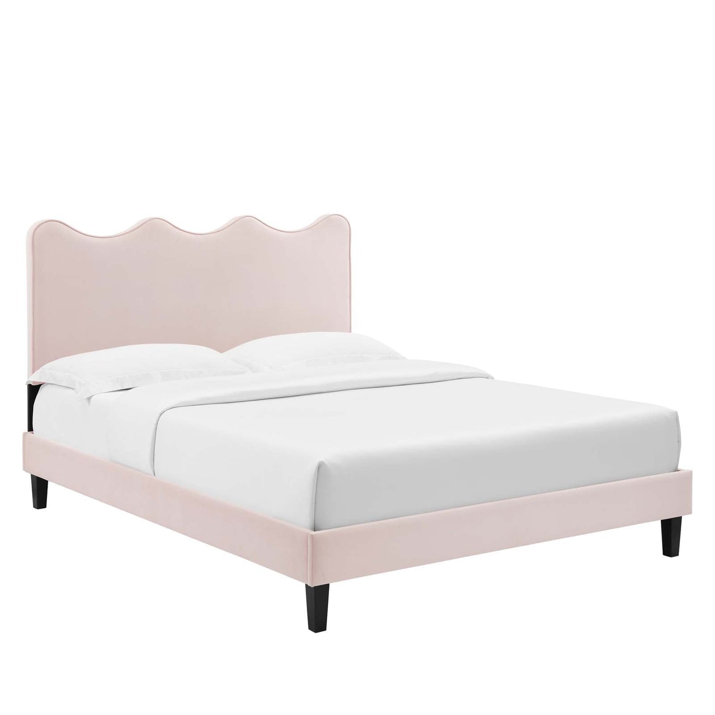 Current Performance Velvet Twin Platform Bed By Modway - MOD-6729-CHA | Beds |  Modishstore - 56