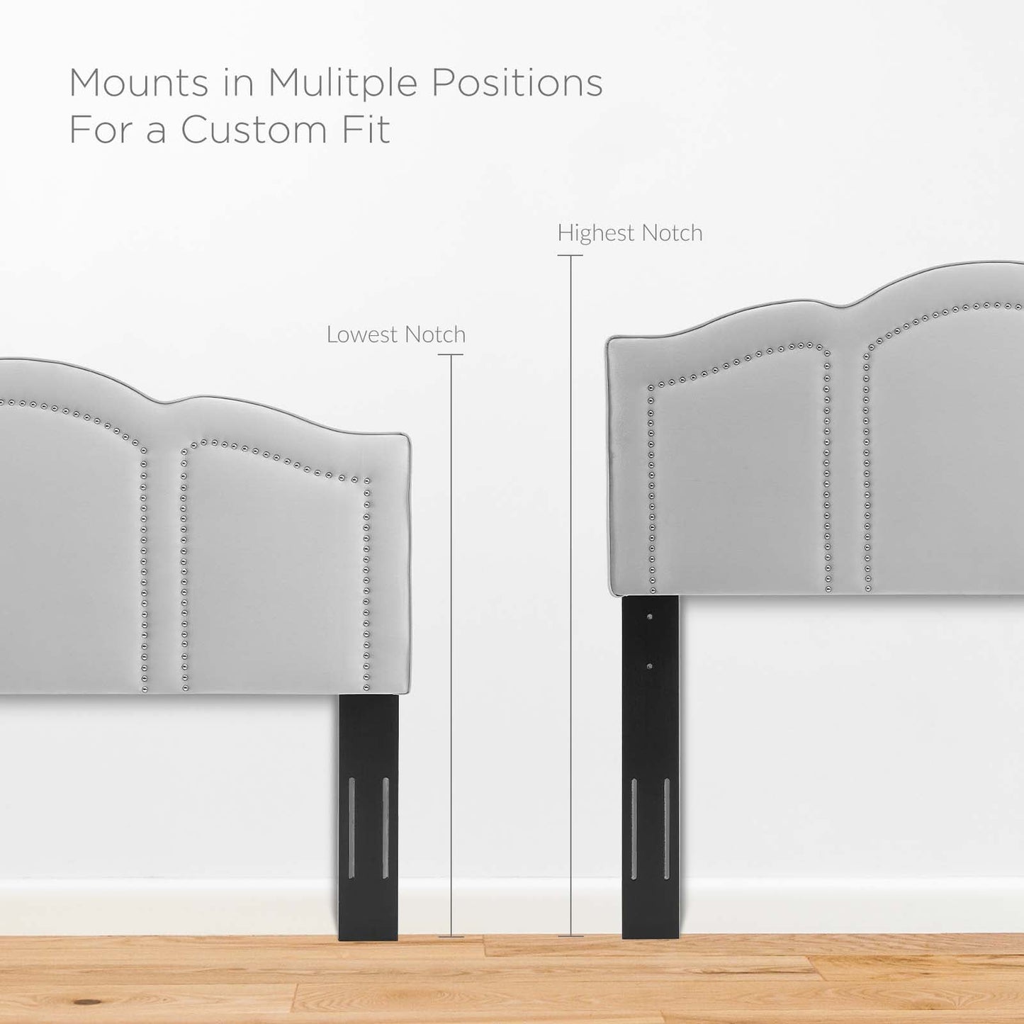 Emerson Performance Velvet King Platform Bed By Modway - MOD-6860 | Beds | Modishstore - 31