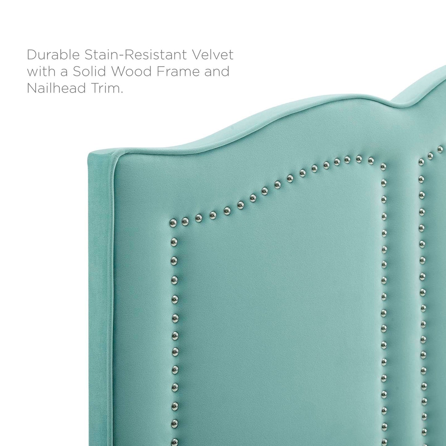 Emerson Performance Velvet King Platform Bed By Modway - MOD-6860 | Beds | Modishstore - 44