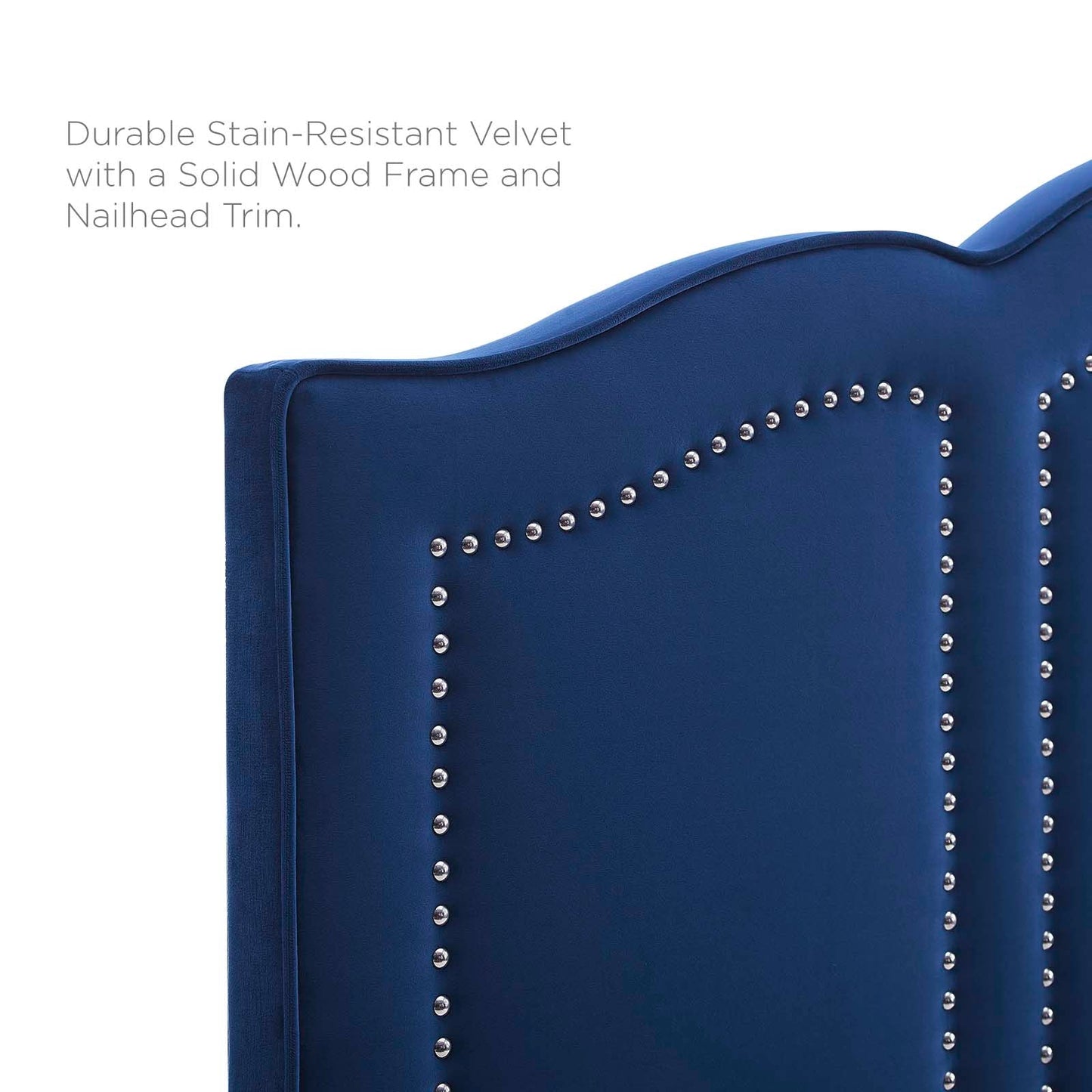 Emerson Performance Velvet King Platform Bed By Modway - MOD-6860 | Beds | Modishstore - 58