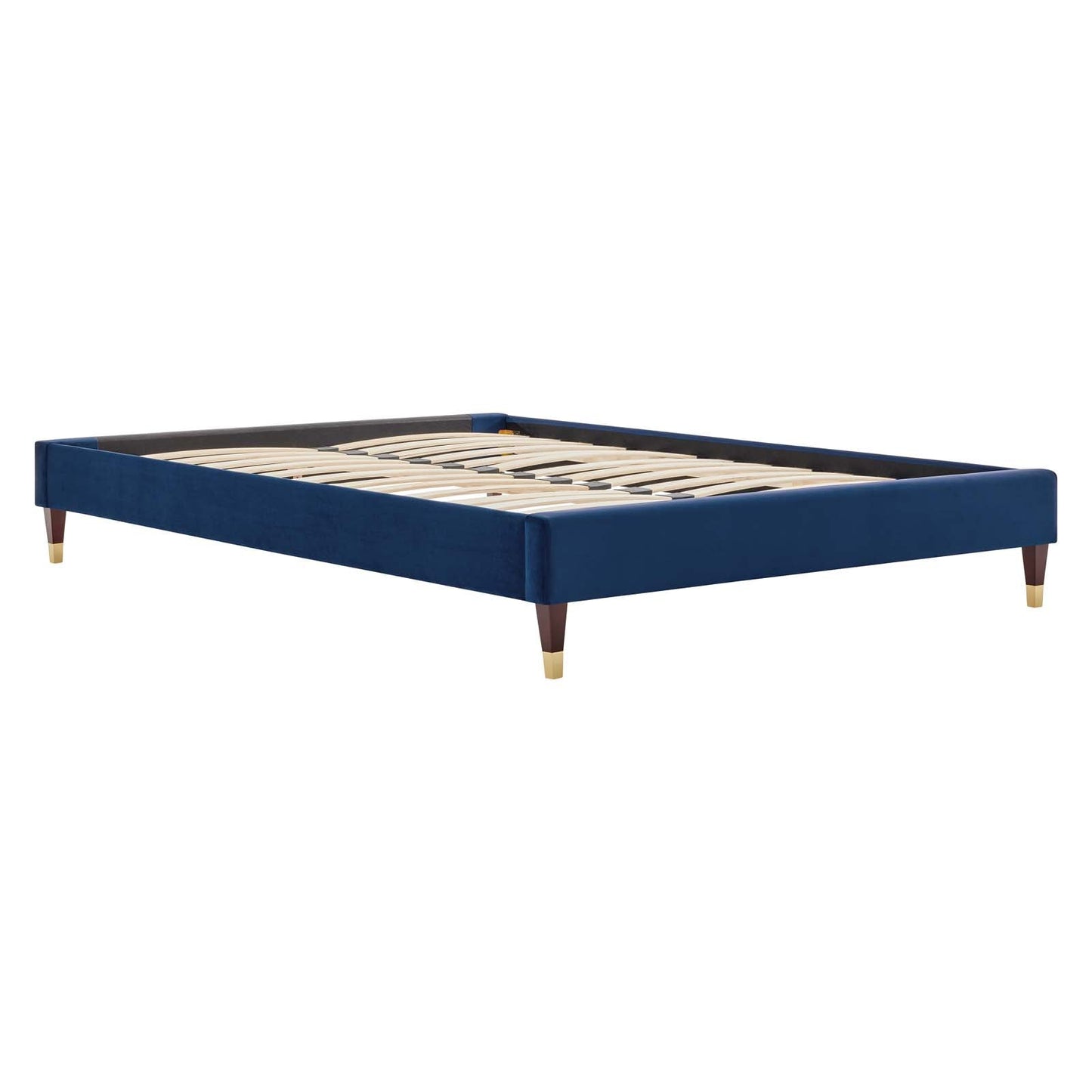 Emerson Performance Velvet King Platform Bed By Modway - MOD-6860 | Beds | Modishstore - 66