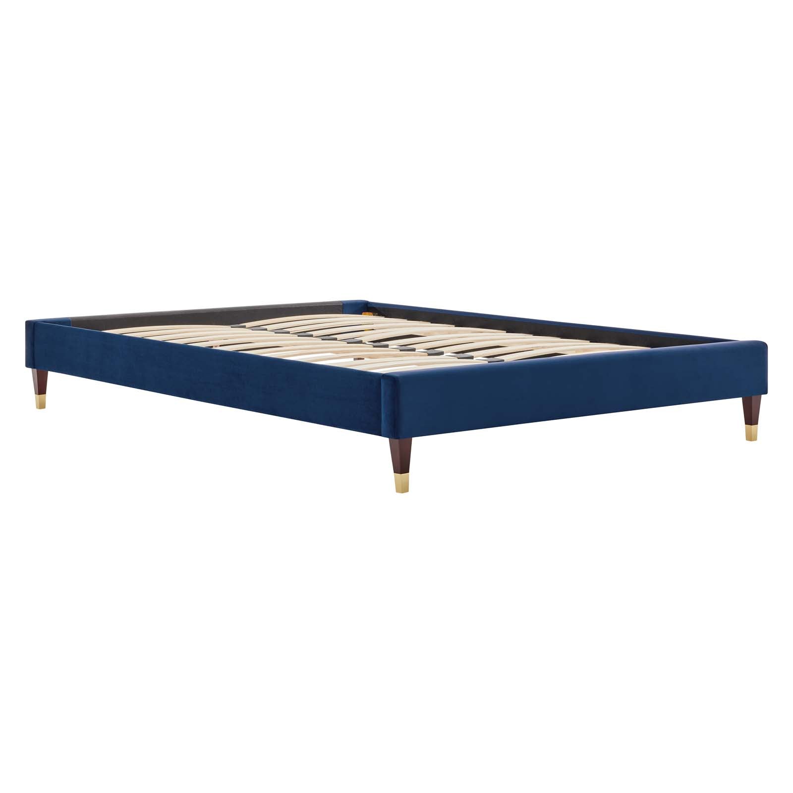 Emerson Performance Velvet King Platform Bed By Modway - MOD-6860 | Beds | Modishstore - 66