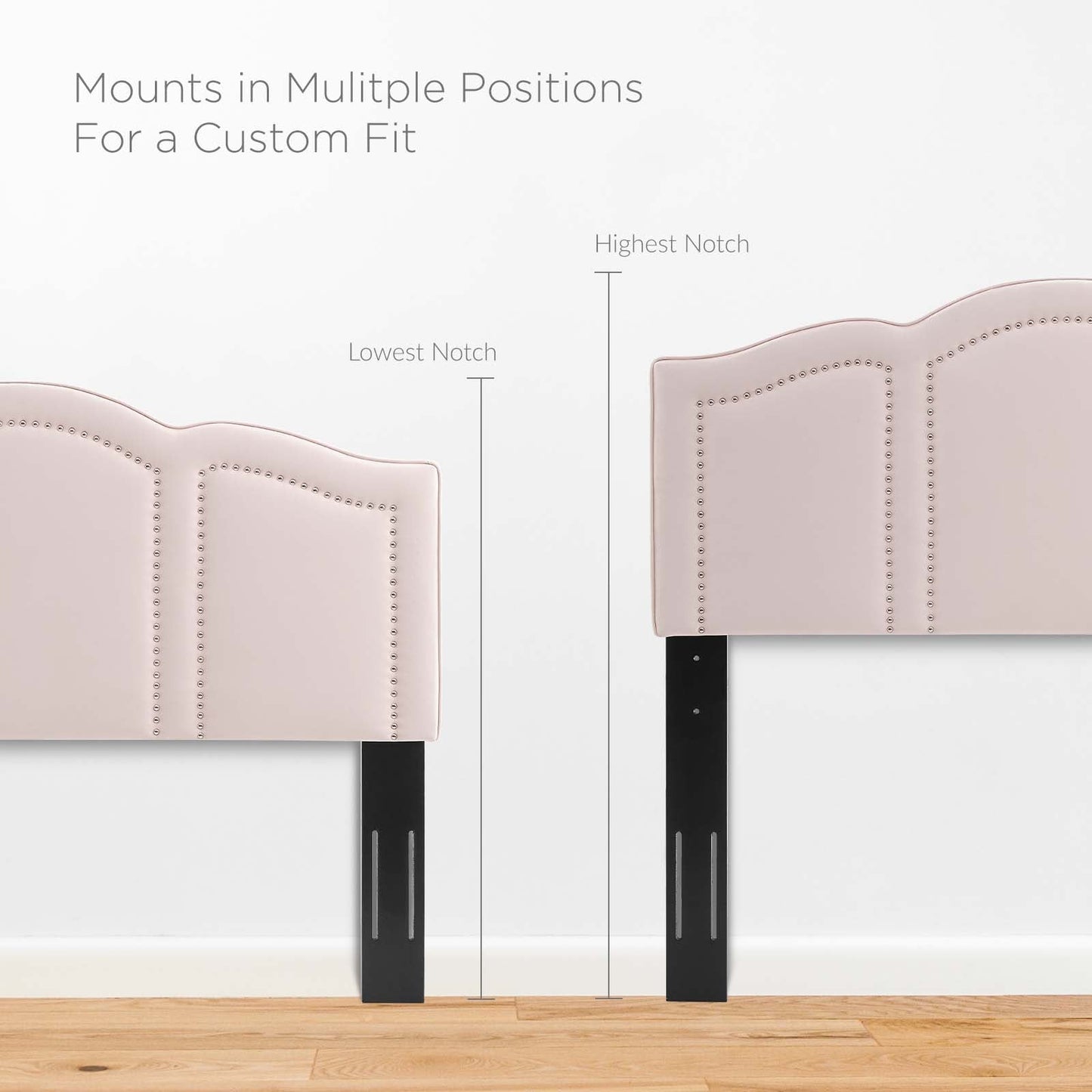 Emerson Performance Velvet King Platform Bed By Modway - MOD-6860 | Beds | Modishstore - 73