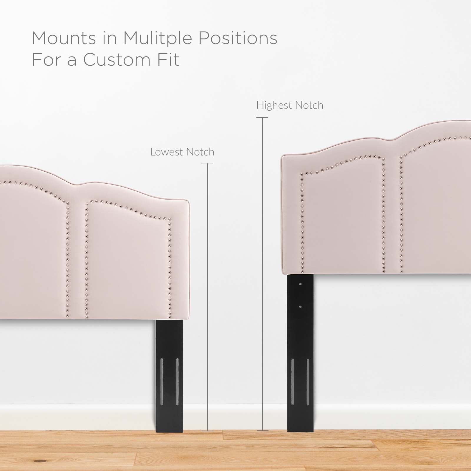 Emerson Performance Velvet King Platform Bed By Modway - MOD-6860 | Beds | Modishstore - 73