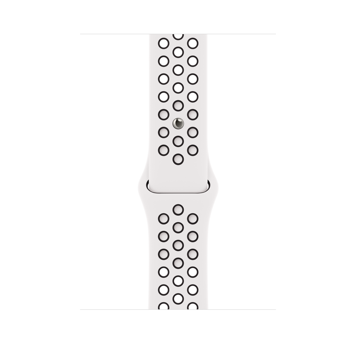 45mm Summit White/Black Nike Sport Band
