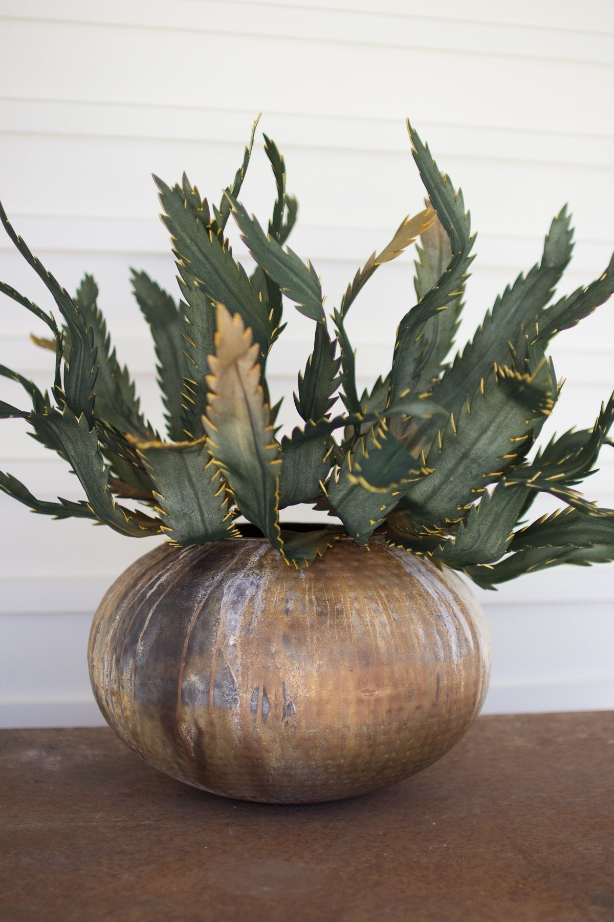 Kalalou Antique Verdigris Planter (Set of 2)3