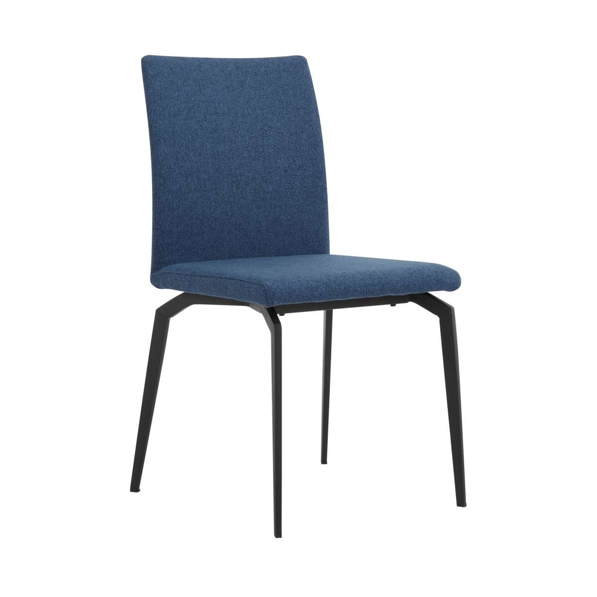 Andes and Lyon Blue Fabric 7 Piece Rectangular Dining Set By Armen Living | Dining Sets |  Modishstore  - 3