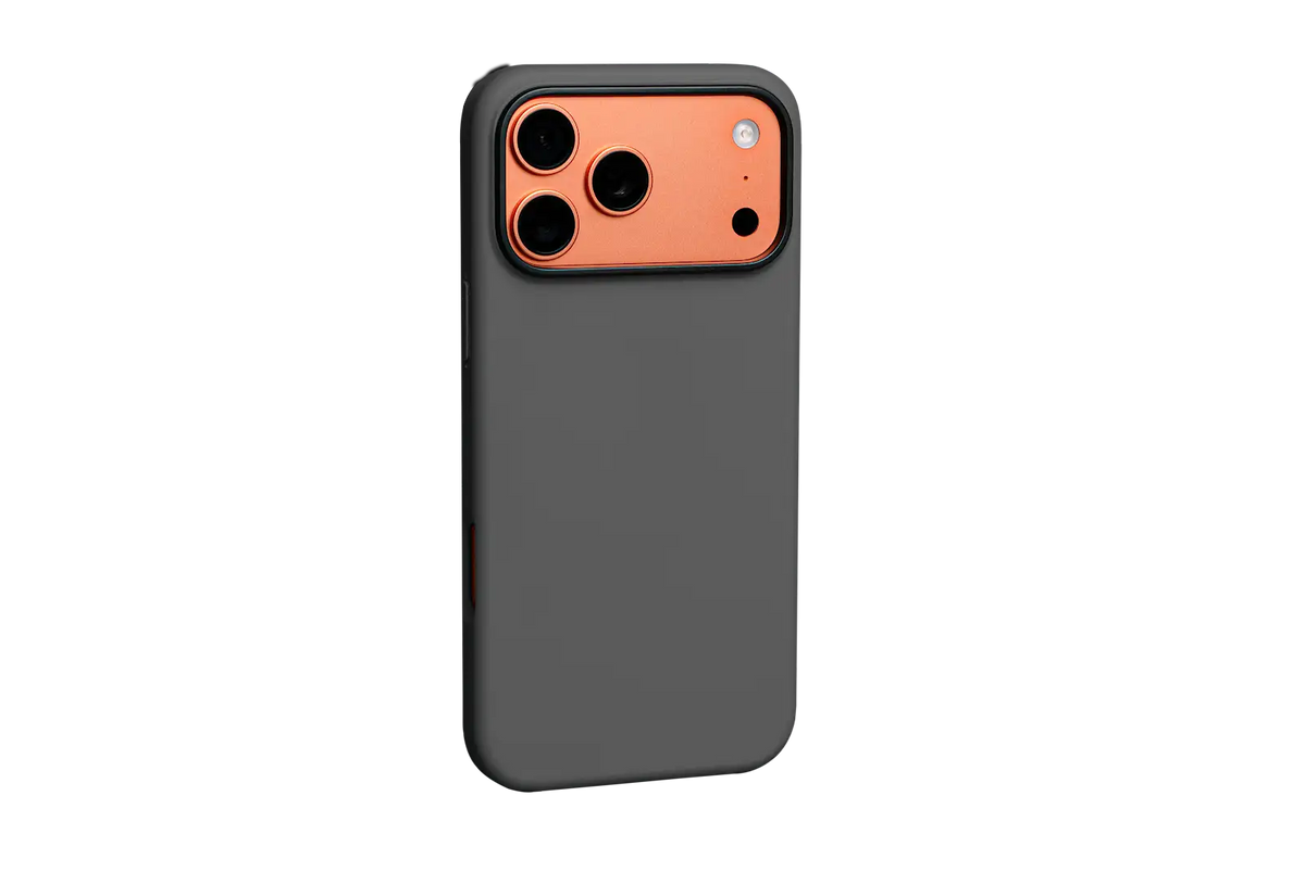 TEKNE Silicone MagSafe Case for iPhone 17 Pro Max-Stone Gray