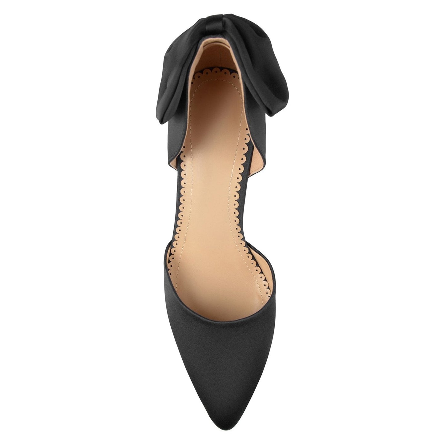 JOURNEE Collection Tanzi D'Orsay Bow Pump  with all size