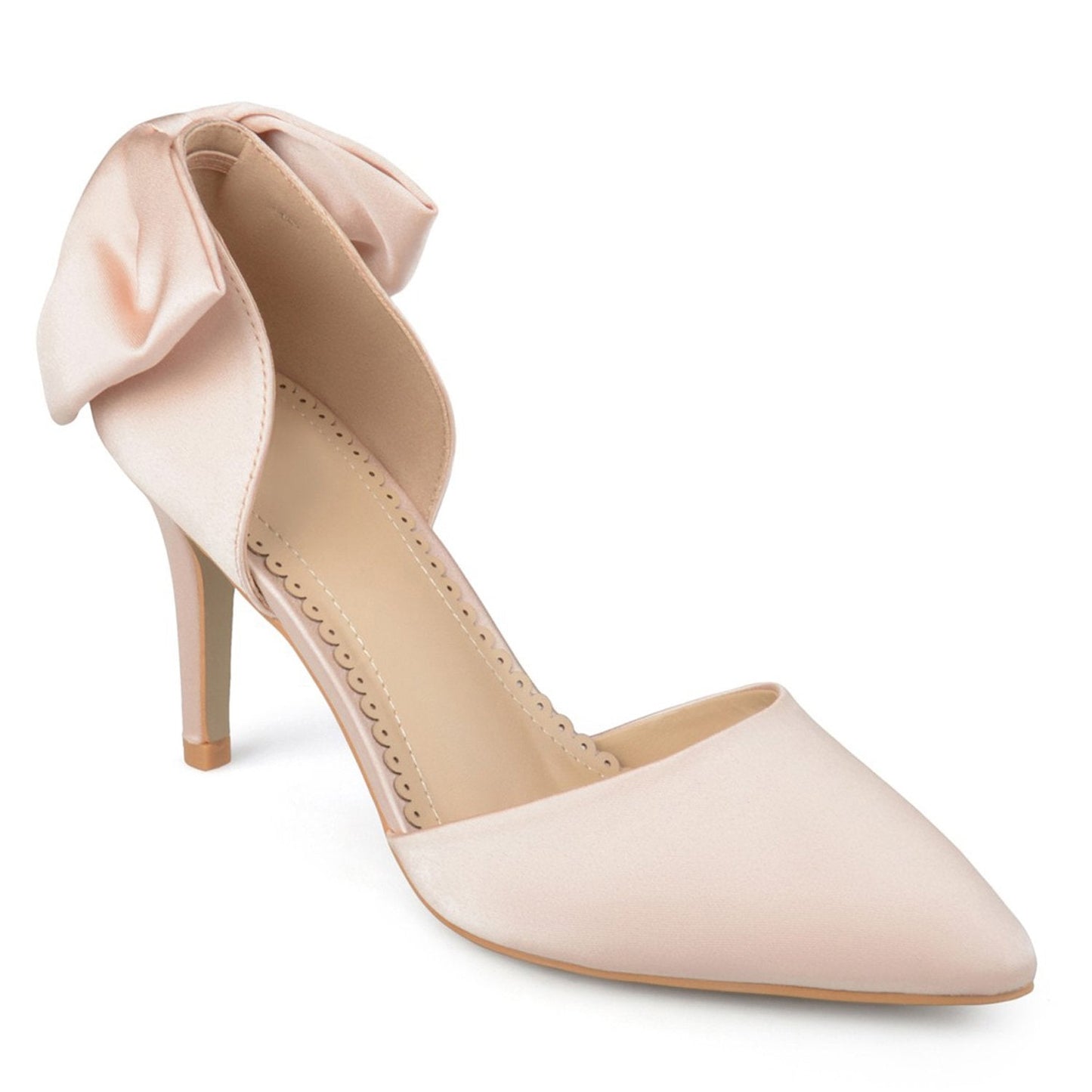 JOURNEE Collection Tanzi D'Orsay Bow Pump  with all size