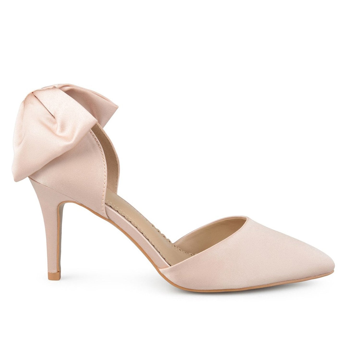 JOURNEE Collection Tanzi D'Orsay Bow Pump  with all size