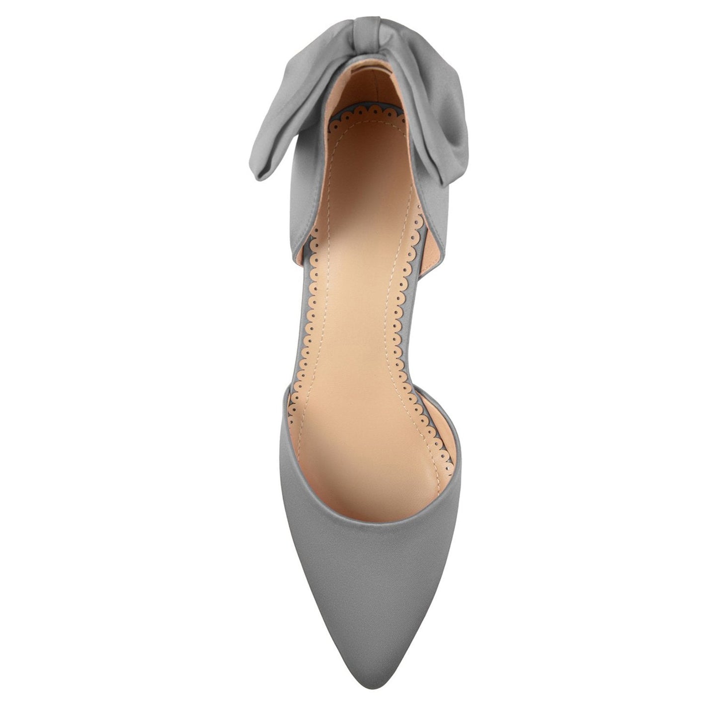 JOURNEE Collection Tanzi D'Orsay Bow Pump  with all size