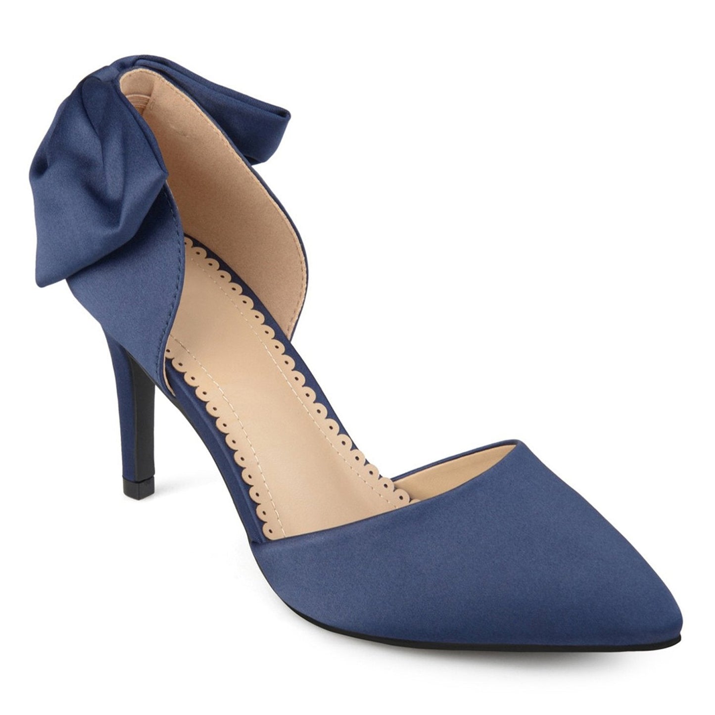 JOURNEE Collection Tanzi D'Orsay Bow Pump  with all size
